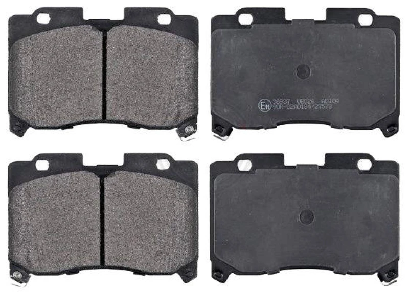 Image of A.B.S. 36937 Brake pad set with acoustic wear warning Brake Pad Set,disc brake (402)