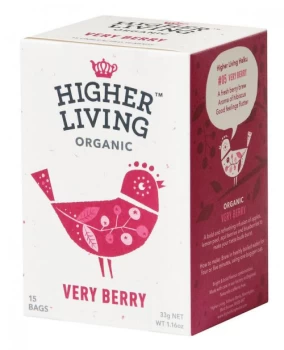 Image of Higher Living Org Very Berry Tea - 15 bags - 33g
