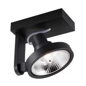 image of Master Single Spotlight, Black, GU10/ES111