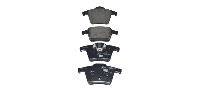Image of HELLA Brake pad set HELLA 8DB 355 010-801
