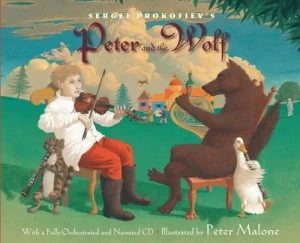 Image of Sergei Prokofievs Peter and the Wolf by Sergei Prokofiev Hardback