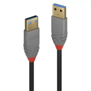 image of Lindy 5m USB 3.2 Type A Cable Anthra Line