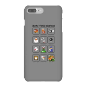 Image of Nintendo Super Mario Know Your Enemies Phone Case - iPhone 7 Plus - Snap Case - Gloss