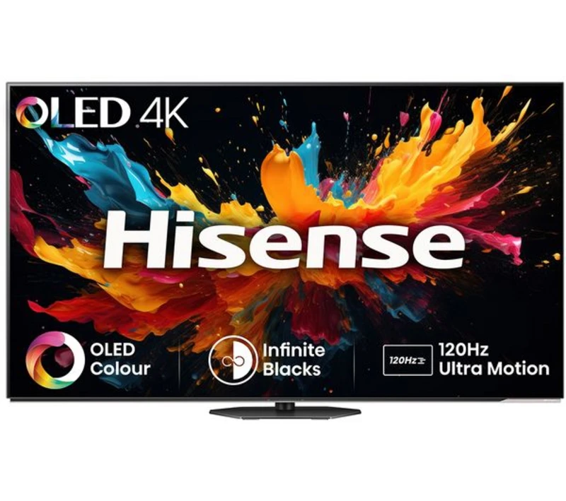 Image of Hisense 55" 55A85NTUK Smart 4K Ultra HD OLED TV