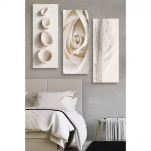 Image of MDF0086 Multicolor Decorative MDF Painting (3 Pieces)