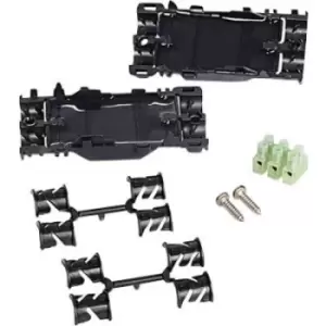 Image of Relicon by HellermannTyton 435-01655 RELILIGHT V32.5 P1 PA66V0 BK10 Cable sleeve Cable Ø range: 6.50 - 12mm Content: