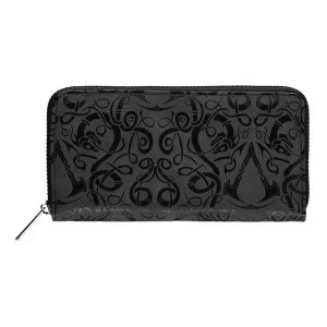 Image of Assassins Creed - Tribal All-Over Print Purse Wallet - Grey