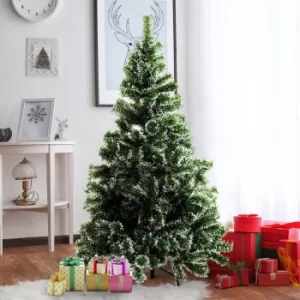 Image of HOMCOM Artificial Christmas Tree, 1.5M-Green
