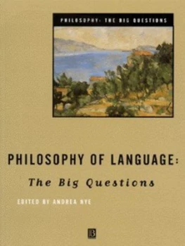 Image of Philosophy of Language by Andrea Nye Book