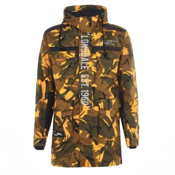 Image of Lonsdale Zip Jacket Mens - Yellow
