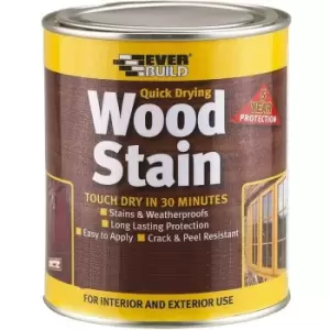 Everbuild - Woodstain Satin Natural Oak 750ml