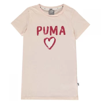 image of Puma T Shirt Girls - Pink