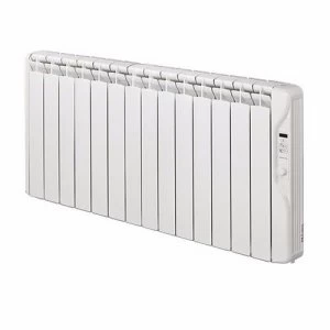 image of Elnur 1.5kW Small 24 Hour Digital 14 Module Oil Filled Electric Panel Radiator Heater