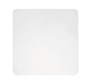 Image of Wall Light 13cm Square 6W LED 3000K, 540lm, Silver Paint