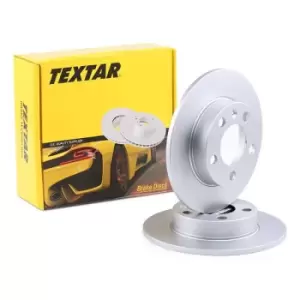 Image of TEXTAR Brake disc 92082503 Brake rotor,Brake discs VW,AUDI,SKODA,Golf IV Schragheck (1J1),POLO (9N_),Polo Schragheck (6R1, 6C1),Golf IV Variant (1J5)