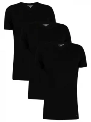 image of 3 Pack Premium Essentials V-Neck T-Shirts