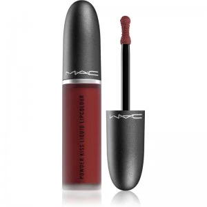 Image of MAC Cosmetics Powder Kiss Liquid Lipcolour Liquid Matte Lipstick Shade Make Love to the Camera 5ml