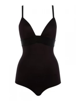 Image of Maidenform Endlessly smooth plunge bodybriefer Black