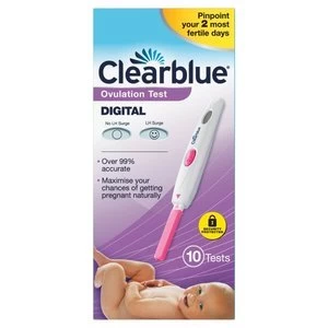 Clearblue Digital Ovulation Digital Tests 10s - main image