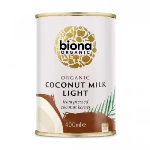 Image of Biona Light Coconut Milk 400ml