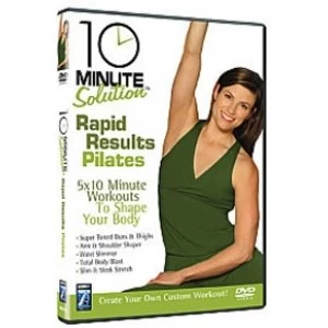 image of 10 Minute Solution Rapid Results Pilates DVD