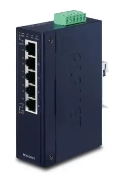 Image of PLANET IGS-501T network switch Unmanaged Gigabit Ethernet...