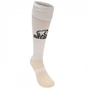 image of Rhino Rugby Players Socks Junior - White