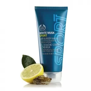 image of The Body Shop White Musk Sport Hair & Body Wash