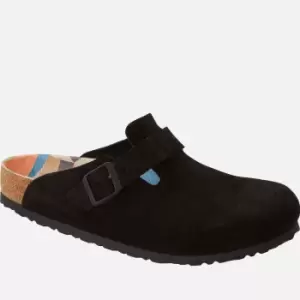 Birkenstock Boston Vl Black Native, Schwarz, size: 8, Male, Slides & Sandals, 1023460