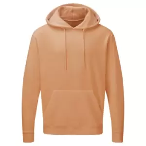 image of SG Mens Plain Hooded Sweatshirt Top / Hoodie (3XL) (Cantaloupe)