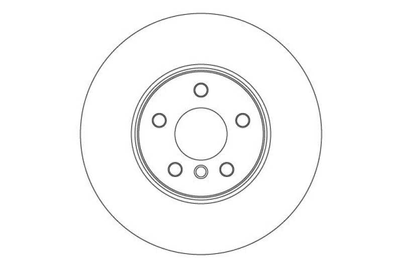 Image of Brake disc TRW DF6899S