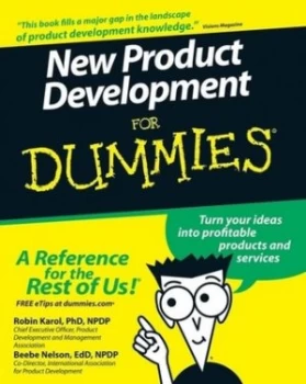 Image of New Product Development for Dummies by Robin Karol Book