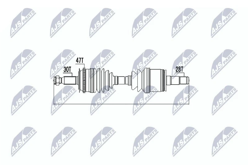 Image of NTY Drive shaft NTY NPW-MS-000