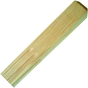 Image of Wickes Contemporary Solid Oak Newel Post 1500mm