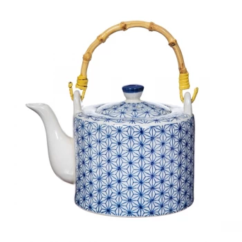 image of Sass & Belle Sashiko Pattern Teapot