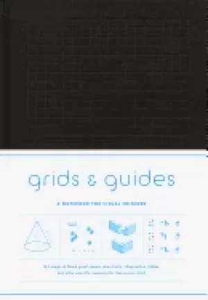 Image of grids and guides Black a notebook for visual thinkers
