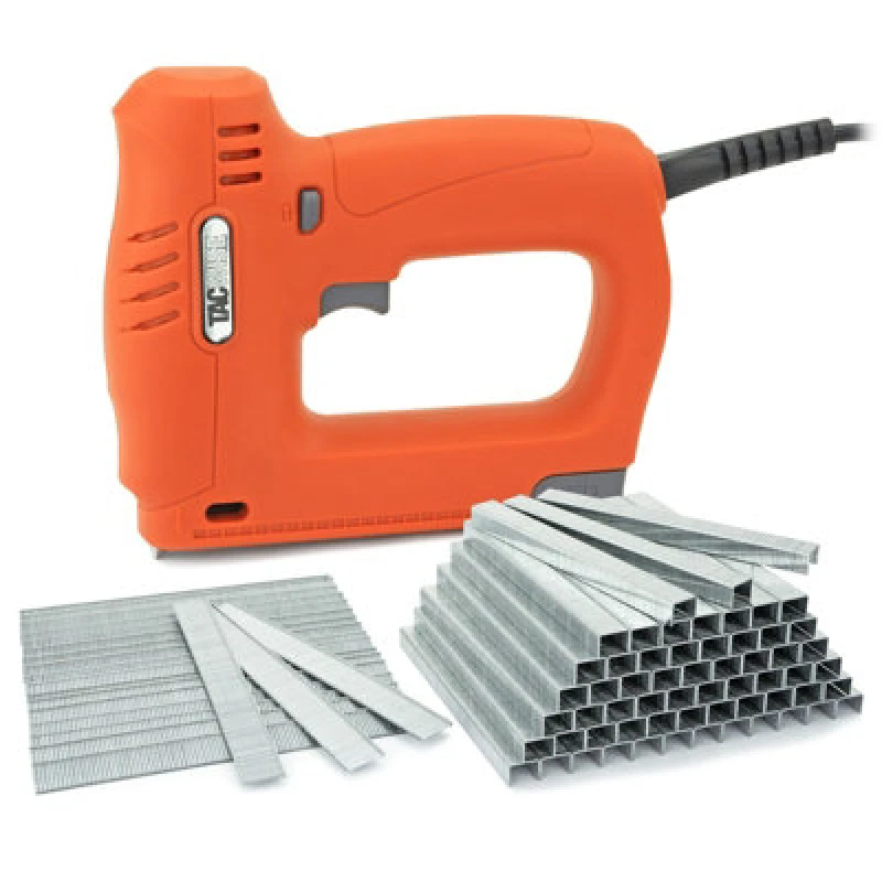 Image of Tacwise 1703 140El Pro Electric Staple Brad Nail Gun Kit 240V Tacker T50 G 18G