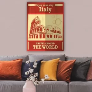 Image of 1913995672_70100 Multicolor Decorative Canvas Painting
