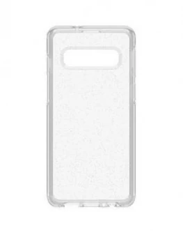 Image of Otterbox Symmetry Clear For Samsung Galaxy S10, Clear Confidence, Minimalist But Tough - Stardust (77-61350)