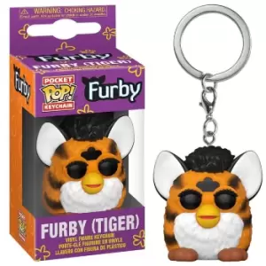 image of Hasbro Tiger Furby Pop! Keychain