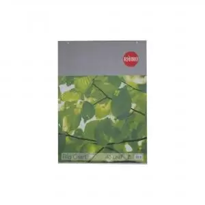 Image of RHINO Office A1 Flip Chart Pad 40 Leaf Plain FC1TMP-4
