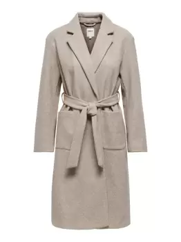 Image of ONLY Belt Coatigan Women Beige
