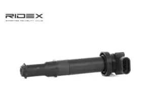 Image of RIDEX Ignition coil 689C0207 Coil pack,Ignition coil pack HYUNDAI,KIA,SANTA FE II (CM),SANTA FE I (SM),SONATA IV (EF),GRANDEUR (TG)