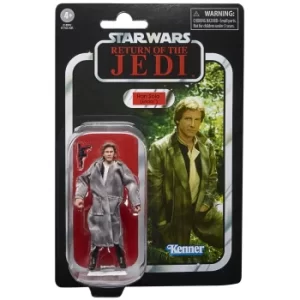 Image of Hasbro Star Wars The Vintage Collection Return of the Jedi Han Solo (Endor) Action Figure