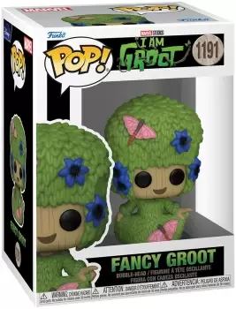 image of I am Groot Fancy Groot vinyl figurine no. 1191 Funko Pop! multicolor