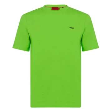 Image of Hugo Dero Logo T Shirt - Green