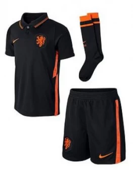 Image of Nike Little Kids Holland Away Euro 20 Kit