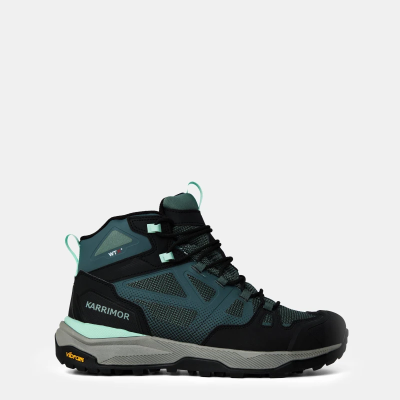 Image of Karrimor Helix Mid Walking Shoes Womens - Black 4