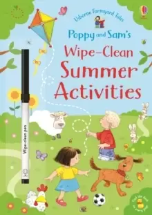 Image of Poppy and Sam's Wipe-Clean Summer Activities