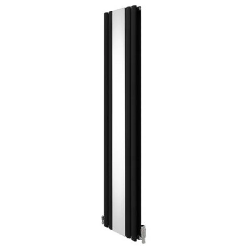 Image of MONSTER-SHOP Oval Panel Radiator With Mirror 1800mm x 380mm & trv Chrome 5055986194118